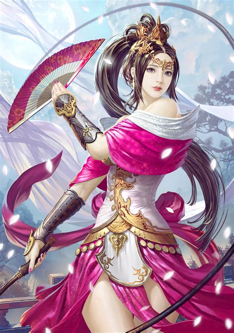 Diaochan 貂蟬 .